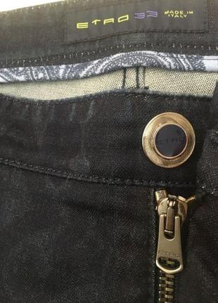 Брендовые мужские брюки, джинсы etro италия. 100 % оригинал.6 фото