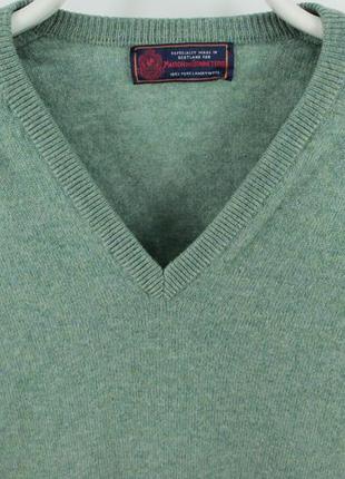 Качественный шерстяной свитер maison de bonneterie v-neck wool sweater pullover2 фото