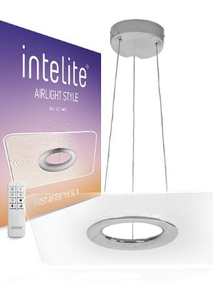Розумний підвісний світильник intelite 32w 3000-6000k квадрат