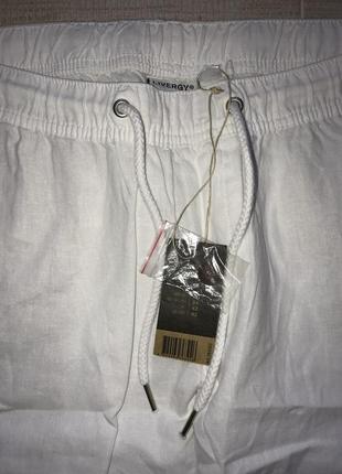 Шикарные мужские льняные брюки л 52 евро livergy.4 фото