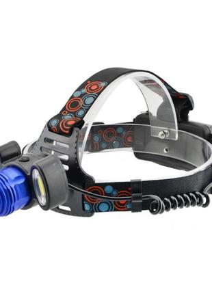 Налобний ліхтар bl police с862 3 діоди t6 ліхтарик 1480 lumen r_249