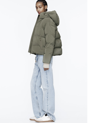 Зимняя куртка oversize стильный пуффер3 фото