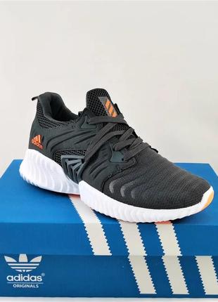 Кроссовки мужские ad!das alphabounce серые адидас (размеры: 41,42,43,44,45)6 фото