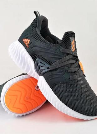 Кроссовки мужские ad!das alphabounce серые адидас (размеры: 41,42,43,44,45)1 фото