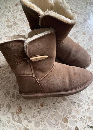 Угги bearpaw теплые замш