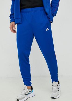 Спортивні штани adidas mts ribbed aeroready blue1 фото