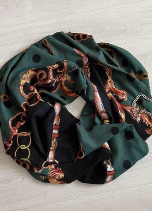Роскошный шарф с шерстью (платок)