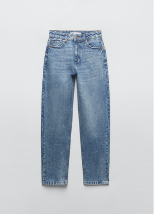 Базовые джинсы-мом2 фото