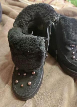 Зимние ботинки для девочки6 фото