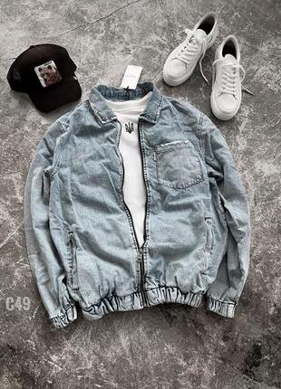 Джинсовка базовая синяя