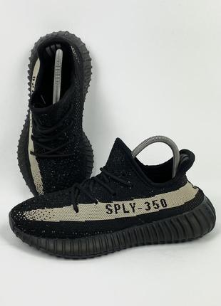 Кроссовки adidas yeezy boost 350 v2 core black white by1604 черные размер 37 37.51 фото