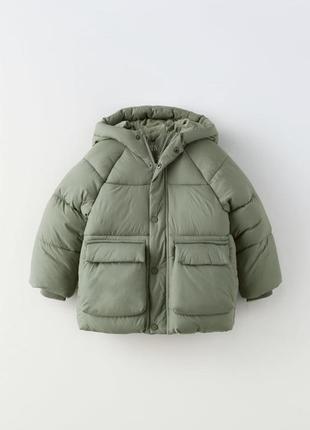 Куртка zara холодная осень,теплая зима1 фото