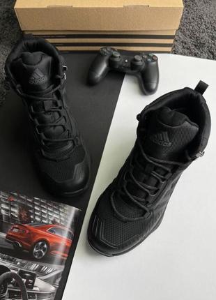 Чоловічі thermo кросівки adidas  terrex black  мужские термо кроссовки адидас терекс чорные3 фото