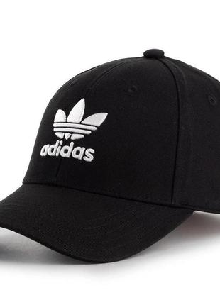 Кепка бейсболка adidas черная унисекс