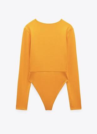 Красивый боди с вырезами зара м