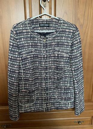 Gerry webber 42 евро размер пиджака на молнии жакет кофта