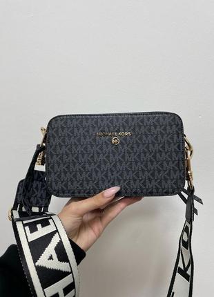 Сумка кроссбоді michael kors snapshot blue