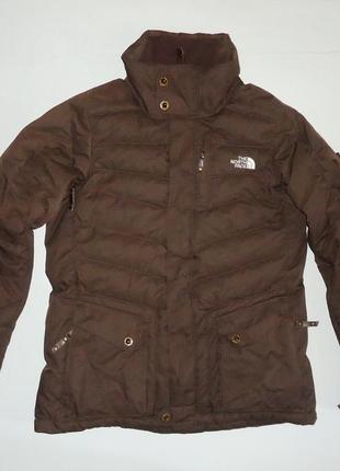 Куртка пуховик the north face cryptic recco 600 down ski board brown jacket womens (m) оригінал