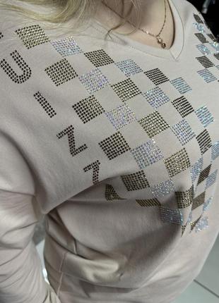 Кофточка женская свитшот реглан турченка luizza3 фото