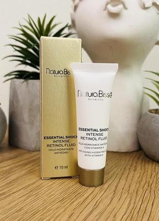 Оригінал інтенсивний флюїд з ретинолом natura bisse essential shock intense retinol fluid оригинал флюид для лица1 фото