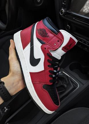 Шикарные женские кроссовки "nike air jordan 1 retro"6 фото