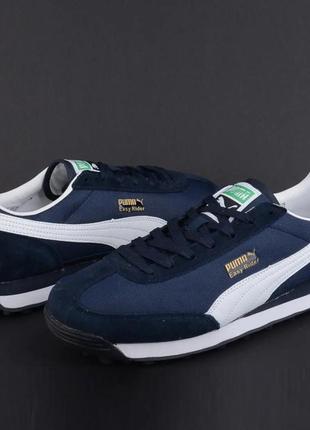 Кроссовки мужские puma easy rider синие пума (размеры: 44,45,46)8 фото