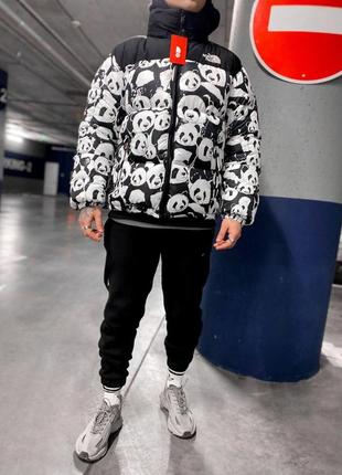 Пуховик the north face // куртка tnf + екопух