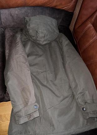 Зимняя куртка длинная nunn bush sympatex all weather оригинальная с капюшоном коричневая2 фото