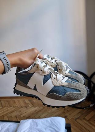 Кроссовки унисекс new balance 327 размер us - 6/uk - 5.5/eur - 38.56 фото