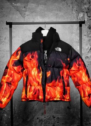 Пуховик the north face // куртка tnf + екопух