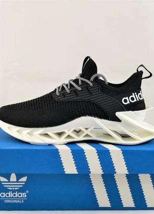 Кроссовки мужские ad!das springblade чёрные с амортизацией адидас (размеры: 43,45,46)6 фото