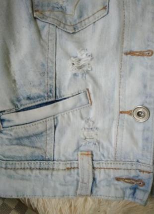 Стильная джинсовая жилетка2 фото