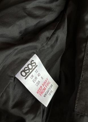 Зимняя куртка asos оригинальная черная с капюшоном7 фото