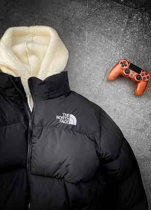 Пуховик the north face // куртка tnf + екопух