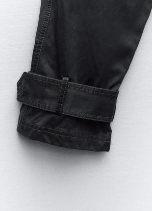 Укороченный тренч с вощеным эффектом zara8 фото