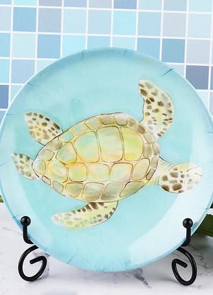 Металлическая подставка 20 см для фото, часов, тарелок, картин