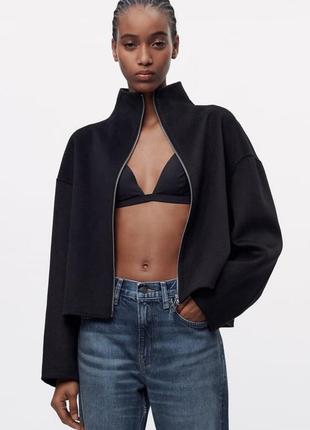 Куртка zw collection із вовною zara