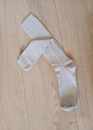 Однотонные гетры и высокие носки/ носки