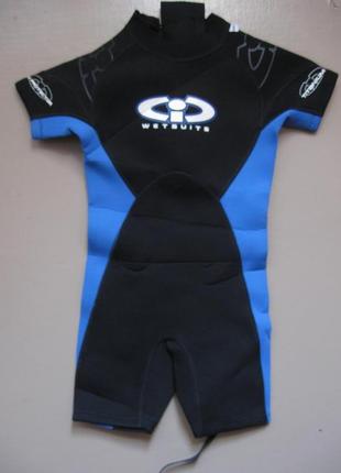Гидрокостюм на 5-6 лет twf international 74d wetsuits для плавания