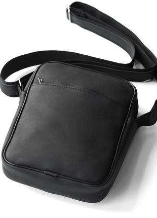 Мужская сумка через плечо perfekt  из матовой  эко кожи, кожаная сумка-мессенджер, барсетка кожа3 фото