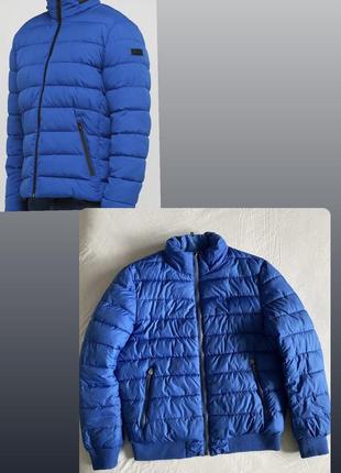 Красивая синяя курточка мужская или унисекс1 фото