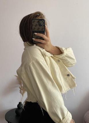 Джинсова курточка💛