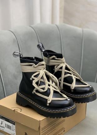 Кеди rick owens dr. martens