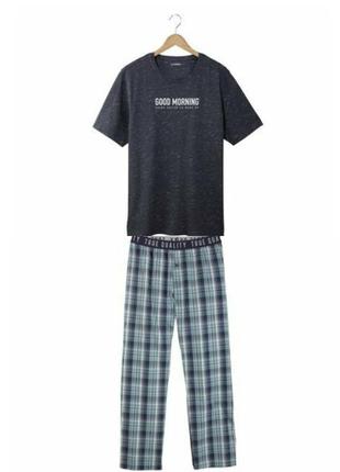 Уценка! мужская пижама домашний костюм livergy германия, футболка штаны1 фото