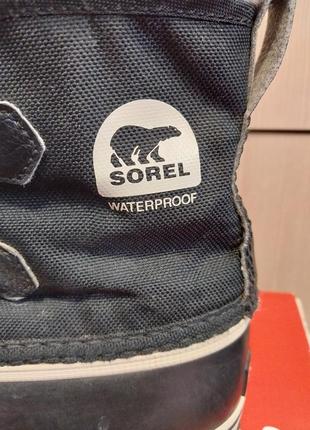 Высококачественные стильные брендовые непромокаемые теплые сапоги sorel waterproof оригинал2 фото