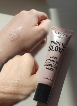 Nyx professional makeup born to glow liquid illuminator (міні)