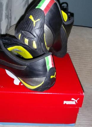 Мужские кроссовки puma ferrari drift cat black yellow (арт.30494601 304946 01) 47 размер (31 см)3 фото