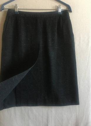 Демисезонная вискоза + шовк юбка на запах strenesse люкс бренд3 фото