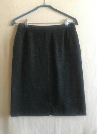Демисезонная вискоза + шовк юбка на запах strenesse люкс бренд1 фото