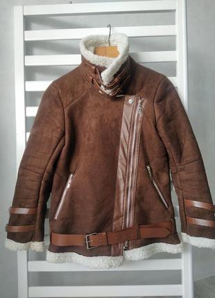 Дубленка авиатор